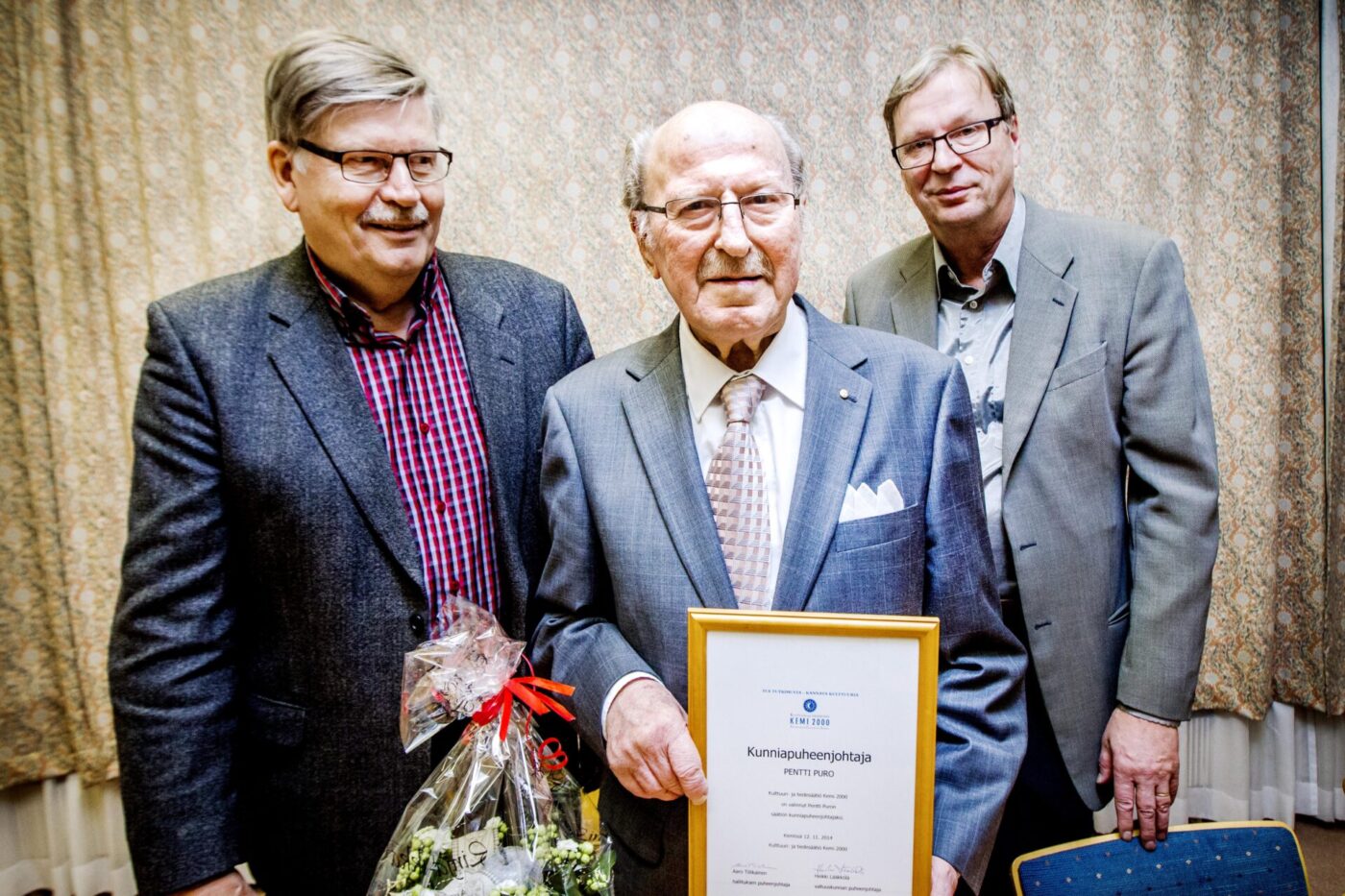 Aaro Tiilikainen, Pentti Puro ja Heikki Lääkkölä
